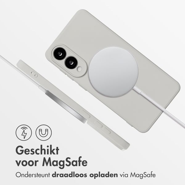 imoshion Color Backcover met MagSafe Samsung Galaxy S25 Edge - Beige