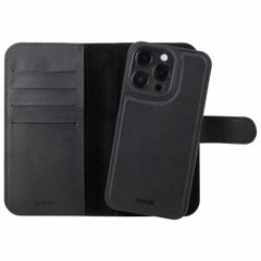 Holdit Wallet Case Magnet Plus iPhone 16 Pro - Zwart