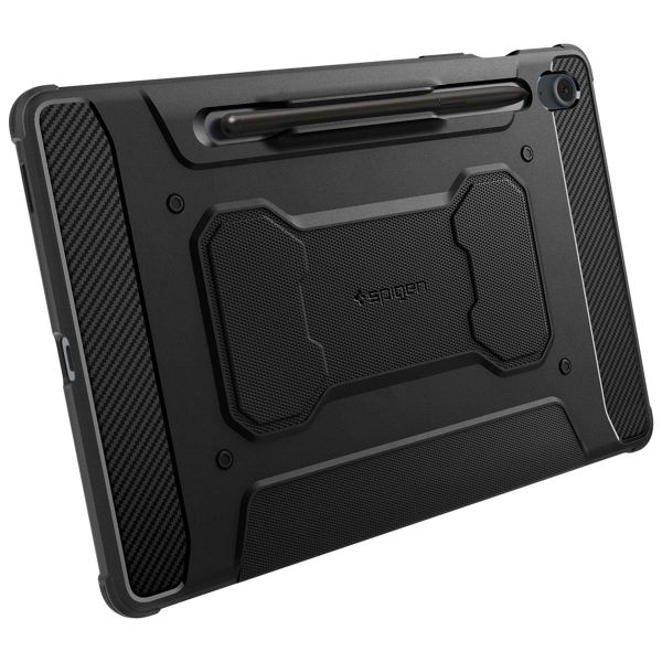 Spigen Rugged Armor Pro Bookcase Samsung Galaxy Tab S10 Lite / S10 FE / S9 FE - Black