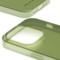 iDeal of Sweden Clear Case iPhone 15 Pro - Khaki