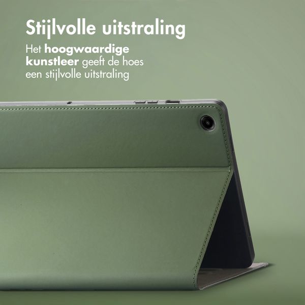 Accezz Classic Tablet Case Samsung Galaxy Tab A9 Plus - Groen