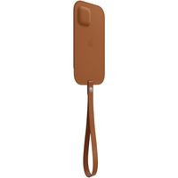 Apple Leather Sleeve MagSafe Apple iPhone 12 Pro Max - Saddle Brown