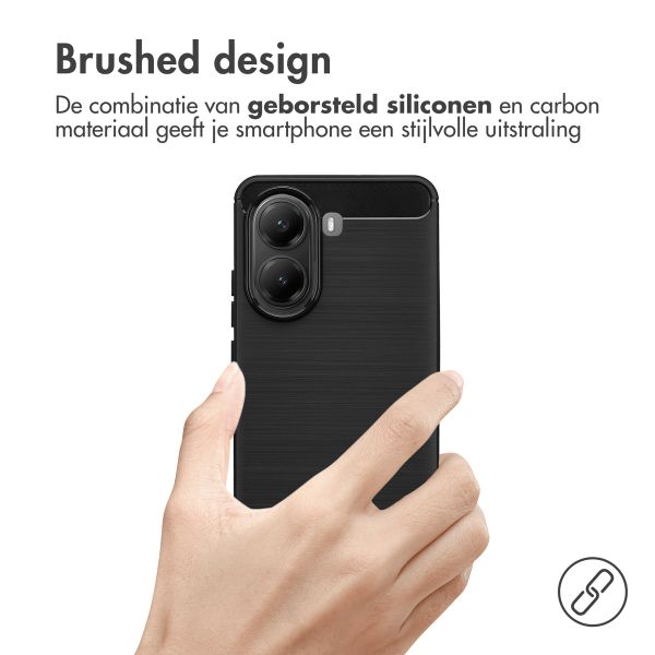 imoshion Brushed Backcover Xiaomi Poco X7 Pro - Zwart