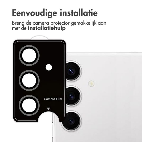 imoshion 2 Pack Camera lens protector Samsung Galaxy S24 Plus - Zwart