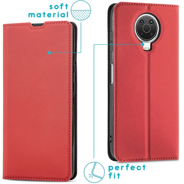 imoshion Slim Folio Bookcase Nokia G10 / G20 - Rood