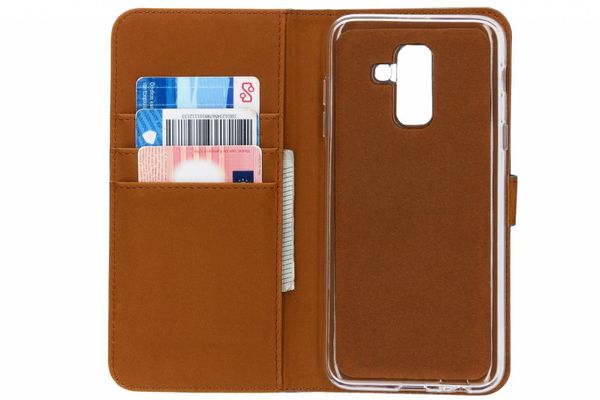 Luxe Softcase Bookcase Samsung Galaxy A6 Plus (2018)