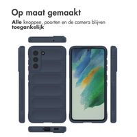 imoshion EasyGrip Backcover Samsung Galaxy S21 FE - Donkerblauw