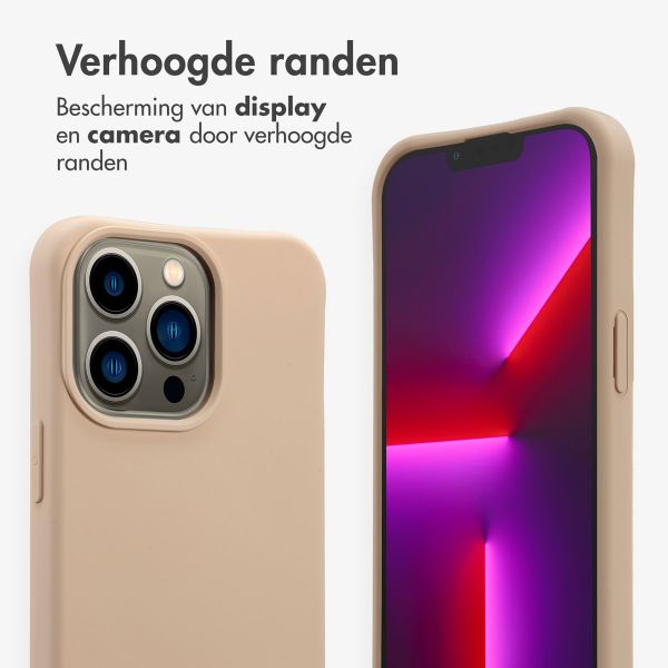 imoshion Color Backcover met afneembaar koord MagSafe Apple iPhone 13 Pro - Nude