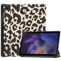 imoshion Trifold Design Bookcase Samsung Galaxy Tab A8 - Leopard