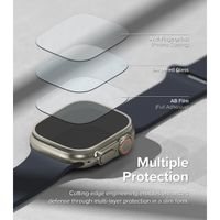 Ringke Bezel Styling + Screenprotector Apple Watch Ultra - 49 mm - Knurling Titanium