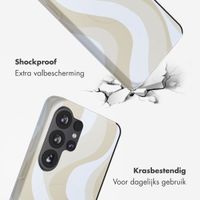 Selencia Vivid Backcover Samsung Galaxy S26 Ultra - Desert Waves Beige