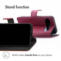 imoshion Luxury Bookcase Google Pixel 11 Pro - Bordeaux