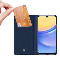 Dux Ducis Slim Softcase Bookcase Samsung Galaxy A16 - Donkerblauw