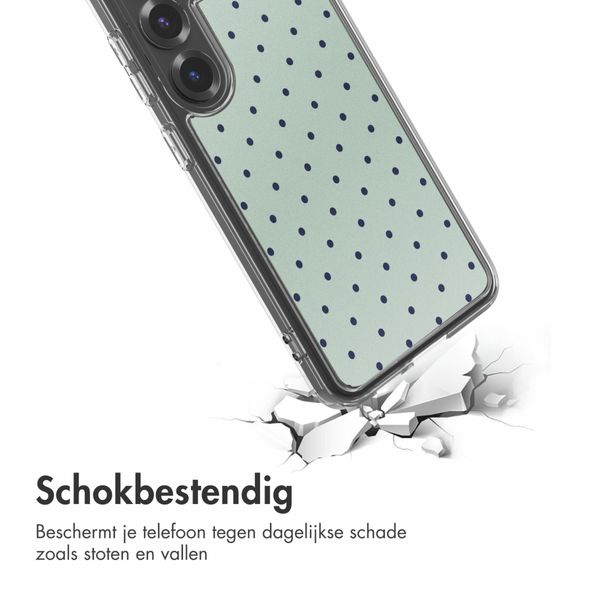 imoshion Design hoesje Samsung Galaxy A18 (4G) / A17 (4G/5G) - Polka Dot Mintgroen