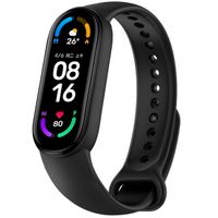 imoshion Siliconen bandje Xiaomi Mi Band 5 / 6 - Zwart