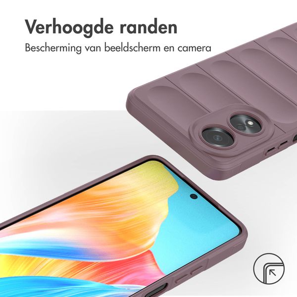 imoshion EasyGrip Backcover Oppo A58 - Paars