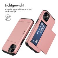 imoshion Backcover met pasjeshouder Apple iPhone 15 - Rosé Goud