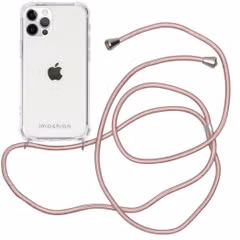 imoshion Backcover met koord Apple iPhone 12 (Pro) - Rosé Goud