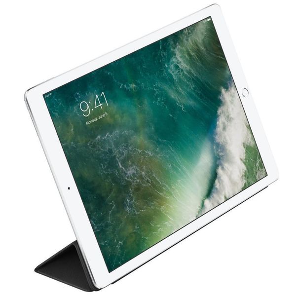 Apple Leather Smart Apple iPad Pro 12.9 (2015) - Zwart
