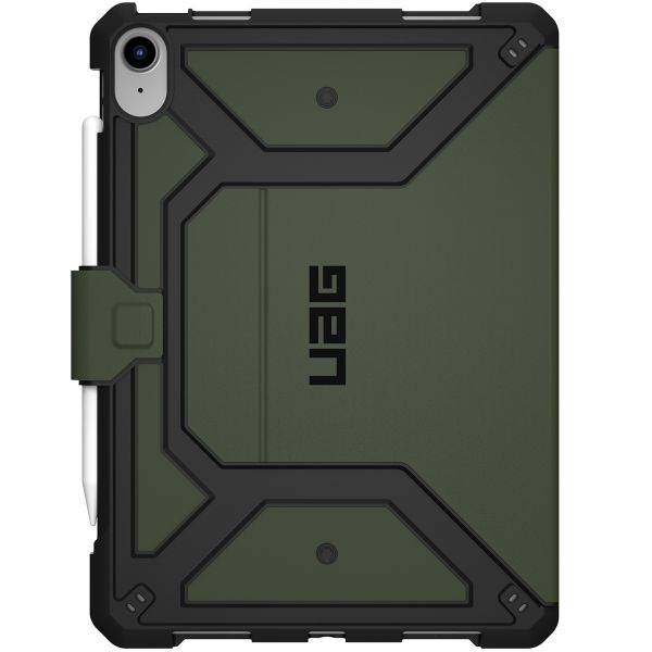 UAG Metropolis Bookcase Apple iPad 11 (2025) 11 inch A16 / iPad 10 (2022) 10.9 inch - Groen