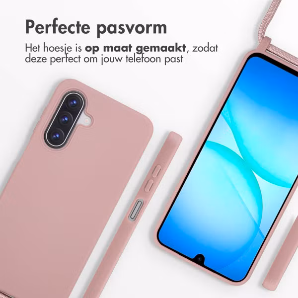 imoshion Siliconen hoesje met koord Samsung Galaxy A17 (5G) - Sand Pink