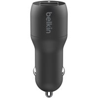 Belkin Boost↑Charge™ Dual USB Car Charger + Lightning kabel - 24W