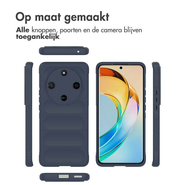 imoshion EasyGrip Backcover Honor Magic 6 Lite - Donkerblauw