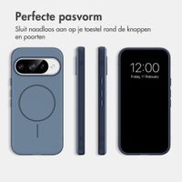 imoshion Color Backcover met Thin MagSafe Ring Google Pixel 9 / 9 Pro - Donkerblauw