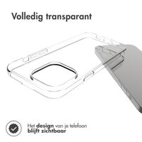 Accezz Clear Backcover Apple iPhone 14 Pro Max - Transparant