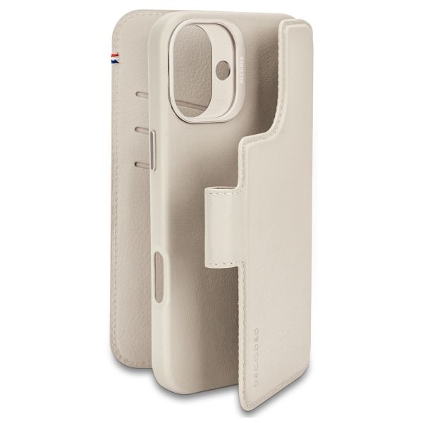 Decoded 2 in 1 Leather Detachable Wallet MagSafe Apple iPhone 16 Plus - Clay