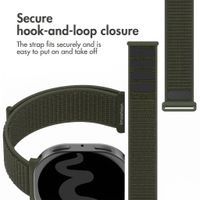 imoshion Nylon Strap Samsung Galaxy Watch 9 (40/44mm) / Watch 8 (40/44mm) / Classic (46mm) - Army Green