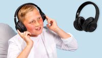 imoshion Kids LED Light Bluetooth Headphones - Kinder koptelefoon - Draadloze koptelefoon + AUX kabel - Zwart