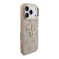 Guess 4G Metal Logo Backcover Apple iPhone 18 Pro Max / 17 Pro Max - Pink