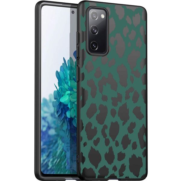 imoshion Design hoesje Galaxy S20 FE - Luipaard - Groen / Zwart