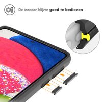 imoshion Rugged Hybrid Case Samsung Galaxy A33 - Zwart