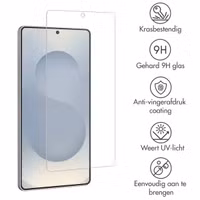 Accezz Gehard Glas Screenprotector 2-pack Samsung Galaxy S25 Edge