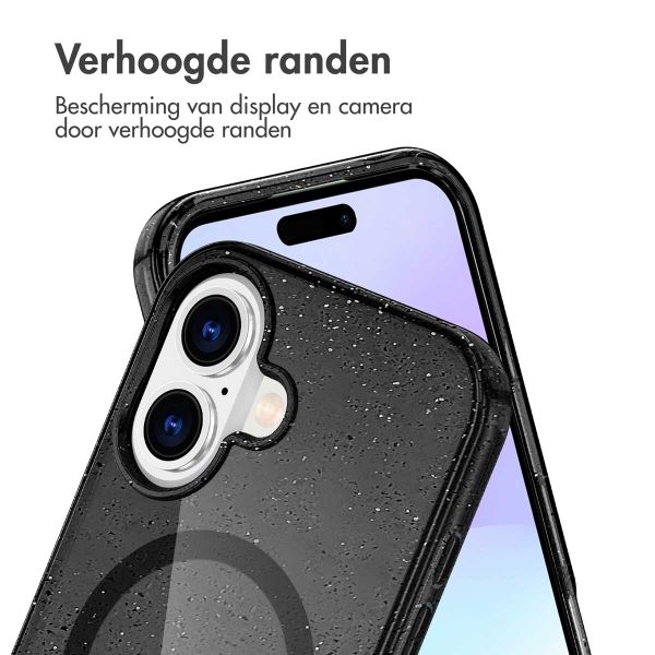 imoshion Sparkle Backcover met MagSafe Apple iPhone 17 - Zwart