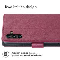 imoshion Luxe Bookcase Samsung Galaxy A13 (4G) - Bordeaux