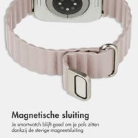 imoshion Magnetisch kunstleren bandje Apple Watch | 38/40/41/42 mm - Beige