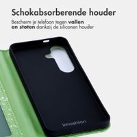 imoshion Design Bookcase Samsung Galaxy S25 - Green Flowers