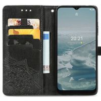 imoshion Mandala Bookcase Nokia G10 / G20 - Zwart