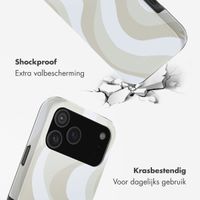 Selencia Vivid Backcover met MagSafe Apple iPhone 18 Pro Max / 17 Pro Max - Desert Waves Beige