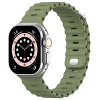 Accezz Ocean bandje Apple Watch Series 1 - 9 / SE (38/40/41 mm) | Series 10 / 11 (42 mm) - Khaki