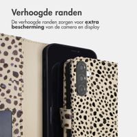 imoshion Design Bookcase Samsung Galaxy A26 - Black And White Dots