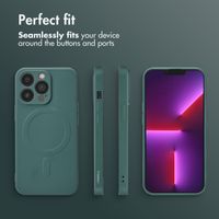 imoshion Colour Back Cover with MagSafe Apple iPhone 13 Pro - Dark Green
