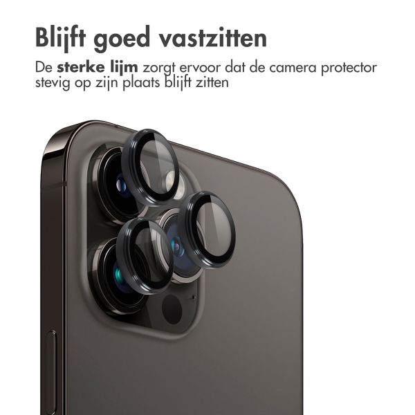 imoshion 2 Pack Camera lens protector Apple iPhone 15 Pro / 15 Pro Max - Zwart