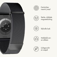 imoshion Milanees magnetisch bandje Apple Watch | 38/40/41/42 mm - Zwart