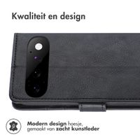 Luxe Bookcase voor de Google Pixel 11 - Zwart