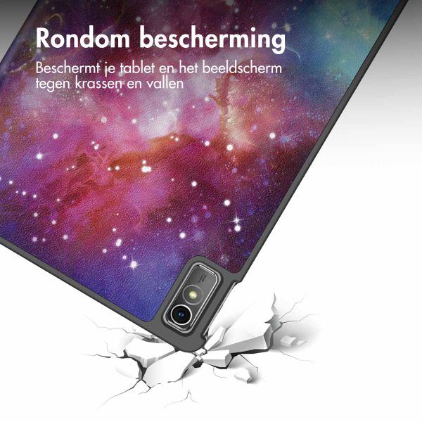 imoshion Design Trifold Bookcase Lenovo Tab M10 5G - Space