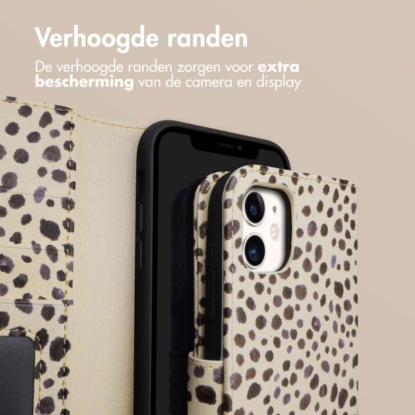 imoshion Design Bookcase Apple iPhone 11 - Black And White Dots